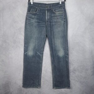 Rag & Bone Miramar Pants Mens 33 Blue Fit 4 Straight Cotton Terry